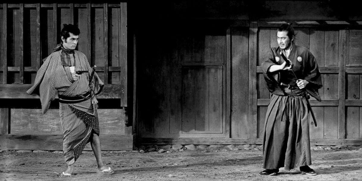 نقد فیلم Yojimbo (یوجیمبو) - چهرهی زمخت قهرمان 8 نقد فیلم Yojimbo (یوجیمبو) - چهرهی زمخت قهرمان 7